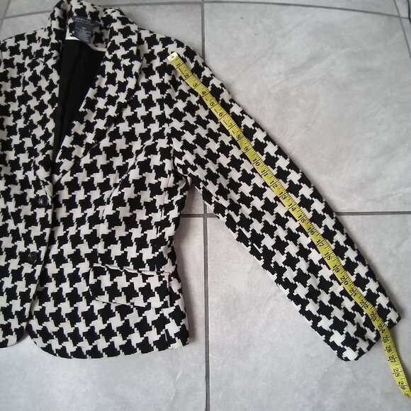 George Me. Stylish Houndstooth Blazer Size 16 - Picture 5 of 11